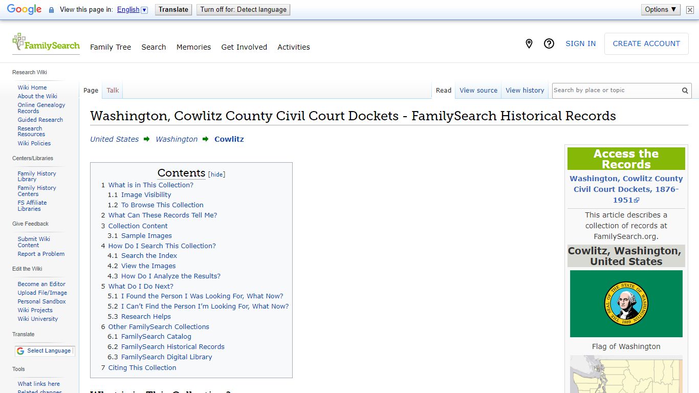 Washington, Cowlitz County Civil Court Dockets - FamilySearch